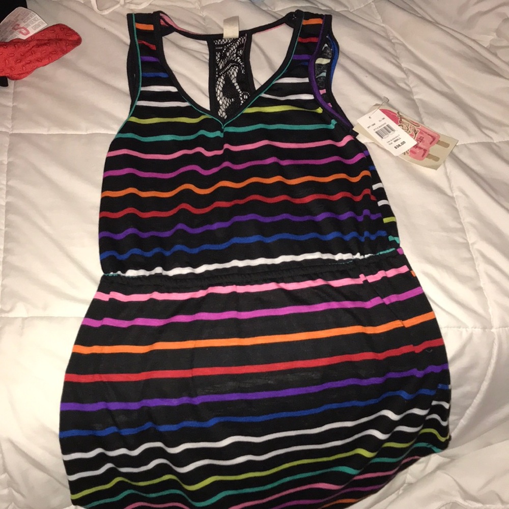 Colorful dress coverup